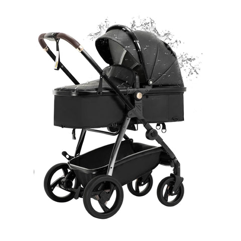 3-in-1 Baby Stroller & Car Seat Set — Foldable